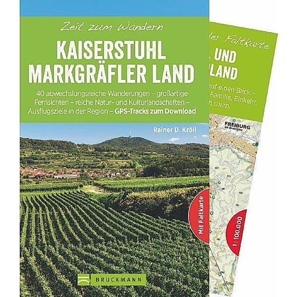 Zeit zum Wandern Kaiserstuhl und Markgräfler Land, Rainer D. Kröll