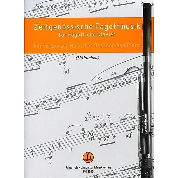 Zeitgenössische Fagottmusik für Fagott und Klavier, Bernd Casper, Hermann Keller, Max E. Keller, Helga Warner-Buhlmann