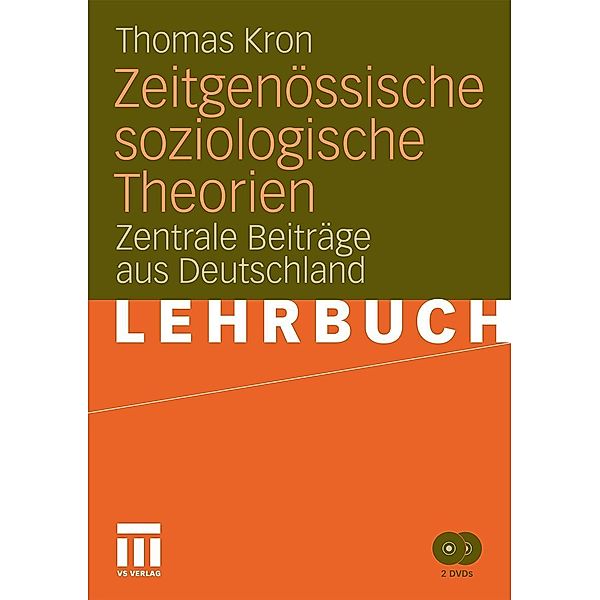 Zeitgenössische soziologische Theorien, m. DVD, Thomas Kron