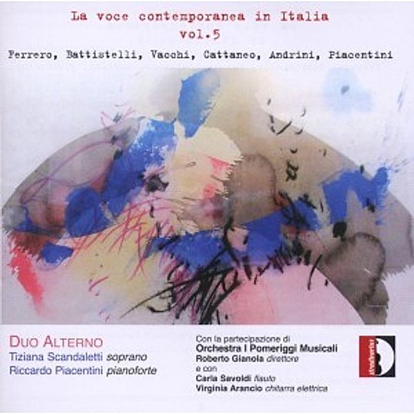 Zeitgenössischer Gesang In Italien Vol.5, Duo Alterno, Gianola, Savoldi, Arancio