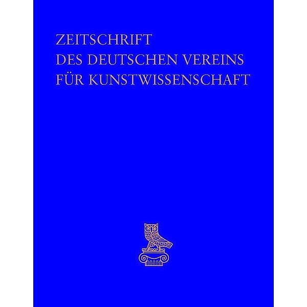 Zeitschrift des Deutschen Vereins für Kunstwissenschaft / 69 (2015) / Opus