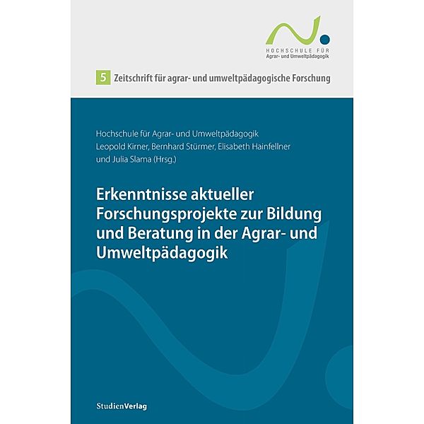 Zeitschrift für agrar- und umweltpädagogische Forschung 5 / Zeitschrift für agrar- und umweltpädagogische Forschung Bd.5