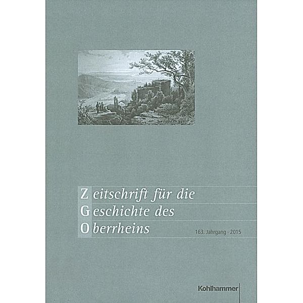 Zeitschrift für die Geschichte des Oberrheins