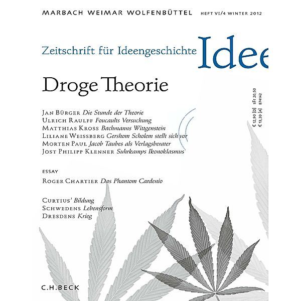 Zeitschrift für Ideengeschichte Heft VI/4 Winter 2012
