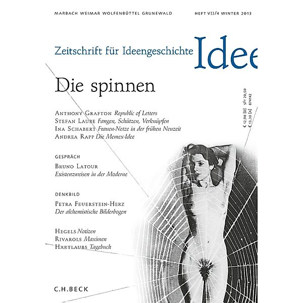 Zeitschrift für Ideengeschichte Heft VII/4 Winter 2013