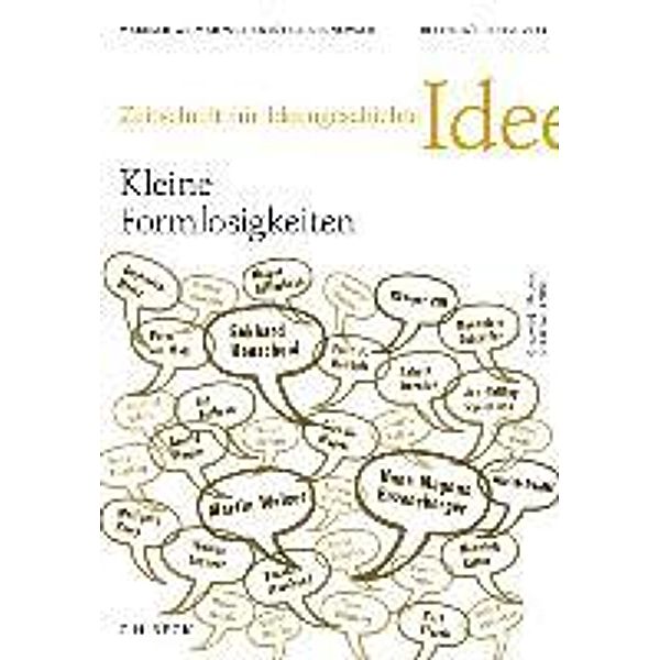 Zeitschrift für Ideengeschichte Heft VIII/3 Herbst 2014