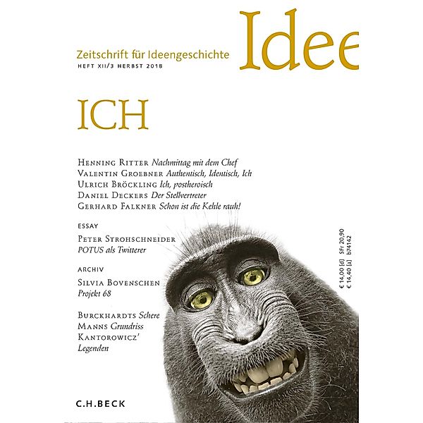 Zeitschrift für Ideengeschichte Heft XII/3 Herbst 2018