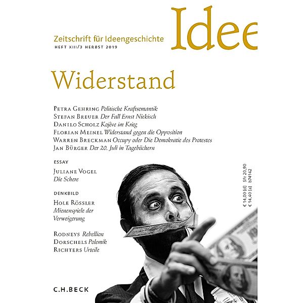 Zeitschrift für Ideengeschichte Heft XIII/3 Herbst 2019