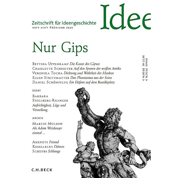 Zeitschrift für Ideengeschichte Heft XIV/1 Frühjahr 2020