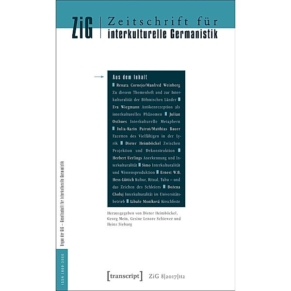 Zeitschrift für interkulturelle Germanistik / Zeitschrift für interkulturelle Germanistik Bd.16