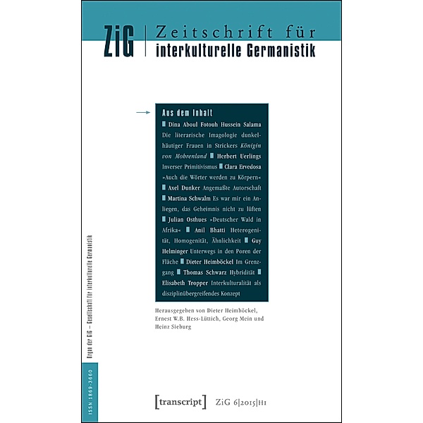 Zeitschrift für interkulturelle Germanistik / Zeitschrift für interkulturelle Germanistik Bd.11