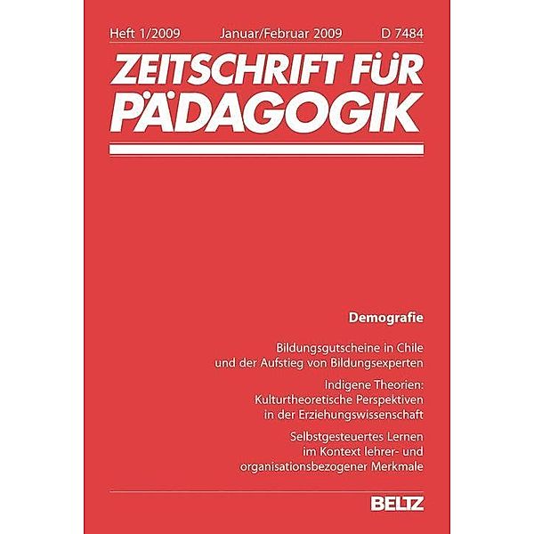 Zeitschrift für Pädagogik 1/2009