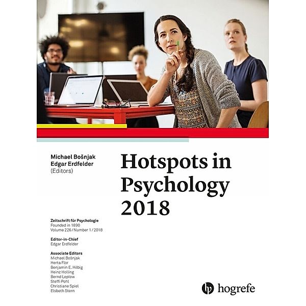 Zeitschrift für Psychologie / Journal of Psychology / 226/1 / Hotspots in Psychology 2018