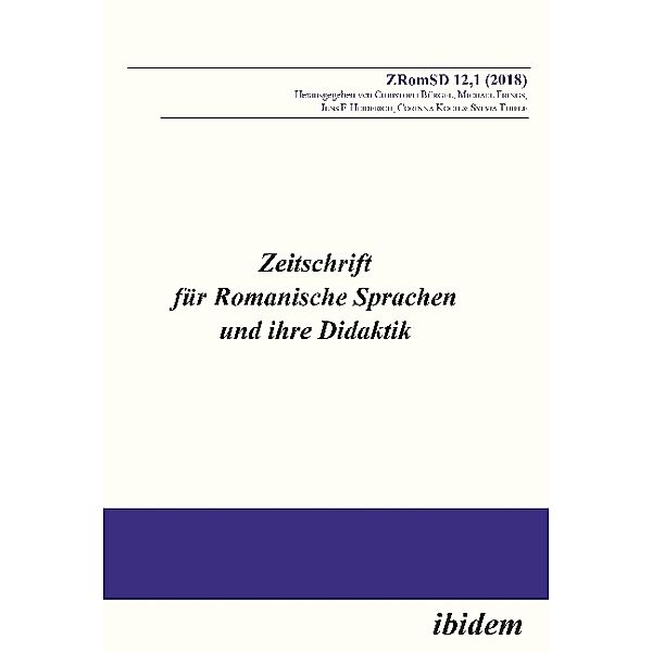 Zeitschrift für Romanische Sprachen und ihre Didaktik.H.8.1