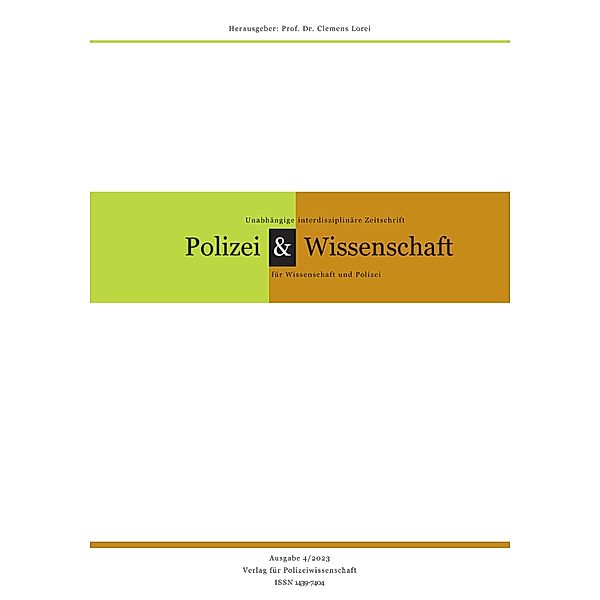 Zeitschrift Polizei & Wissenschaft, Lorei Clemens