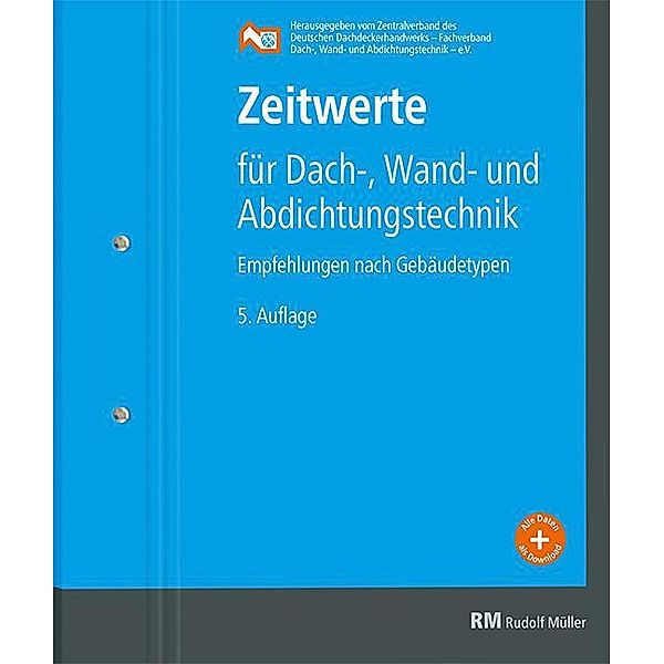 Zeitwerte für Dach-, Wand- und Abdichtungstechnik