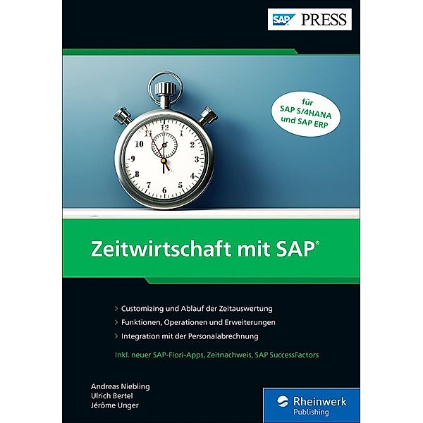 Zeitwirtschaft mit SAP / SAP Press, Andreas Niebling, Ulrich Bertel, Jérôme Unger