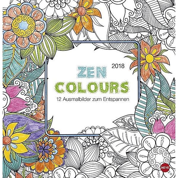 Zen Colours - Kalender 2018