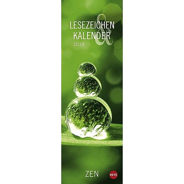 Zen Lesezeichen & Kalender 2019