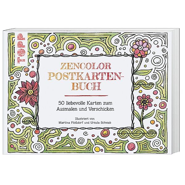 Zencolor-Postkartenbuch, Martina Floßdorf, Ursula Schwab