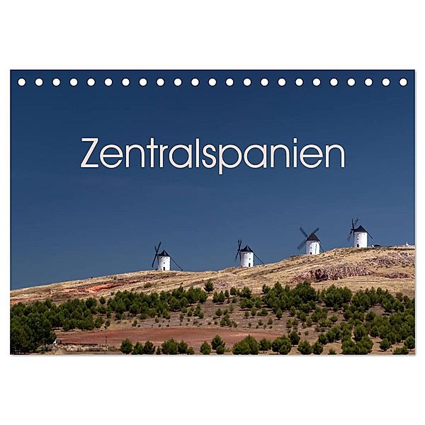 Zentralspanien (Tischkalender 2024 DIN A5 quer), CALVENDO Monatskalender, Berlin, Andreas Schön