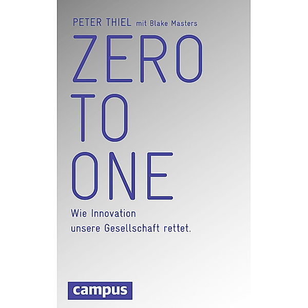 Zero to One, Peter Thiel, Blake Masters