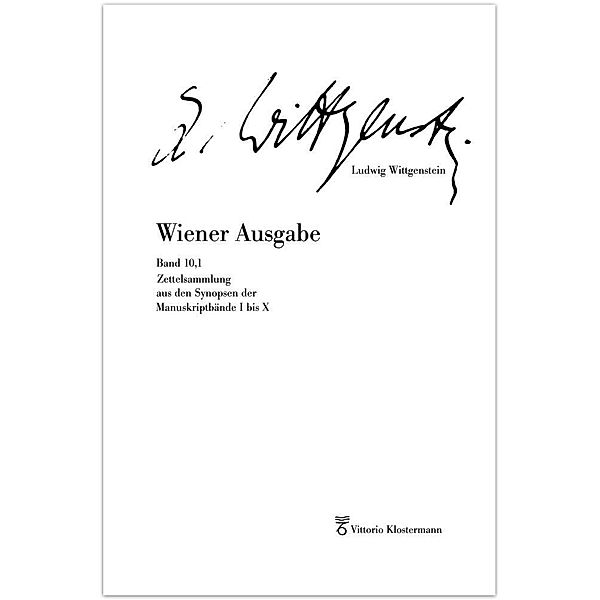 Zettelsammlung aus den Synopsen der Manuskriptbände I bis X, Ludwig Wittgenstein