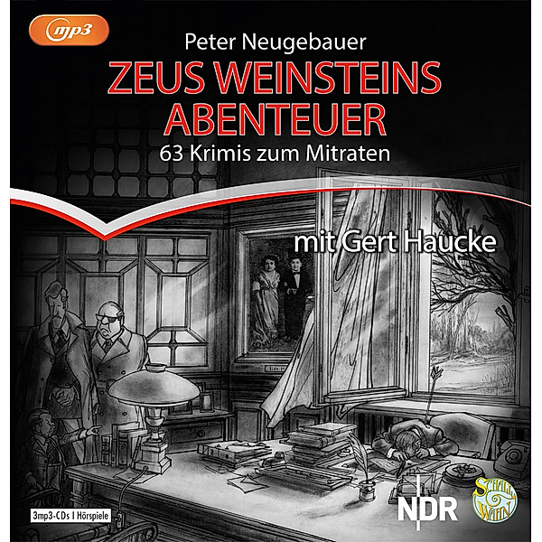 Zeus Weinsteins Abenteuer,3 Audio-CD, 3 MP3, Peter Neugebauer