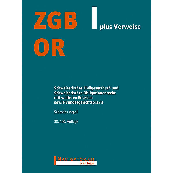 ZGB/OR plus Verweise, Sebastian Aeppli