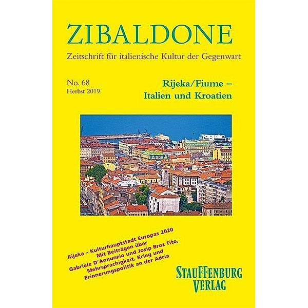 Zibaldone, Zeitschrift für italienische Kultur der Gegenwart.No.68