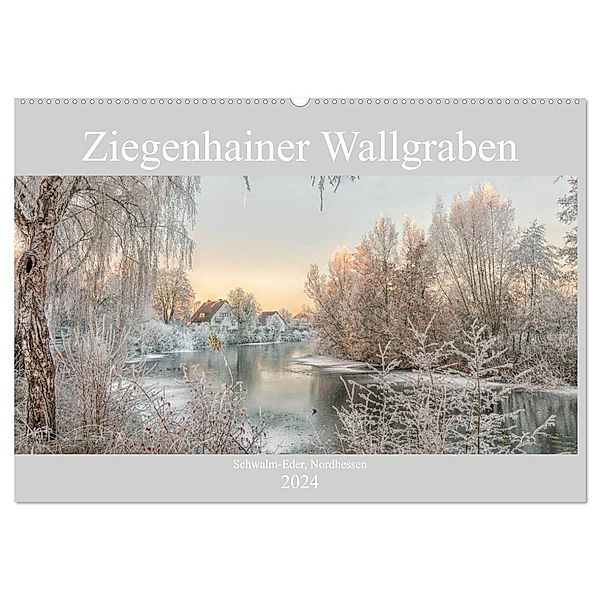 Ziegenhainer Wallgraben (Wandkalender 2024 DIN A2 quer), CALVENDO Monatskalender, Lidiya