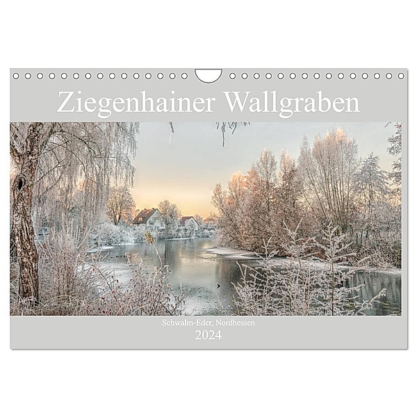 Ziegenhainer Wallgraben (Wandkalender 2024 DIN A4 quer), CALVENDO Monatskalender, Lidiya