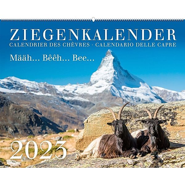 Ziegenkalender / Calendrier des chèvres / Calendario delle capre 2023