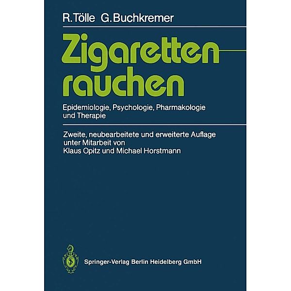Zigarettenrauchen, Rainer Tölle, Gerhard Buchkremer