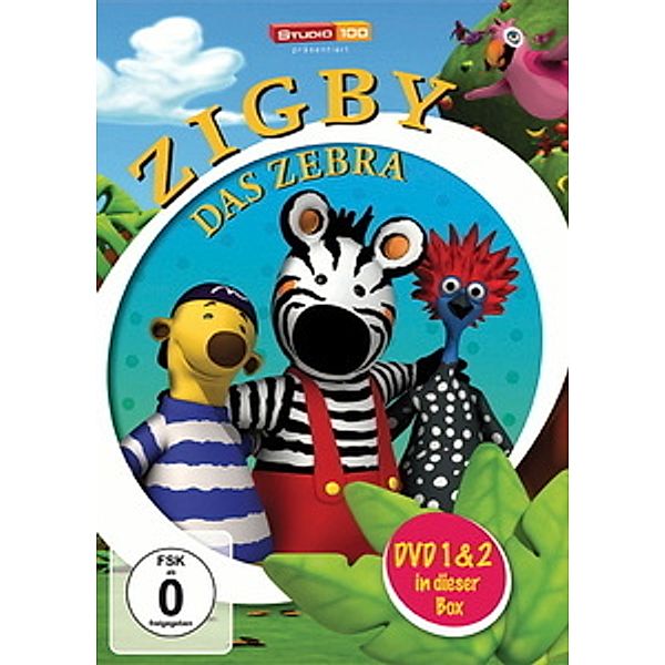 Zigby - Das Zebra, DVD 1 & 2, Brian Paterson