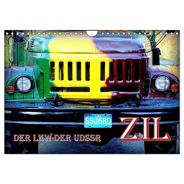 ZIL - Der LKW der UdSSR (Wandkalender 2025 DIN A4 quer), CALVENDO Monatskalender, Calvendo, Henning von Löwis of Menar