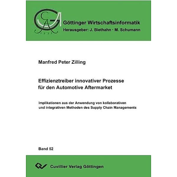 Zilling, M: Effizienztreiber innovativer Prozesse, Manfred Peter Zilling