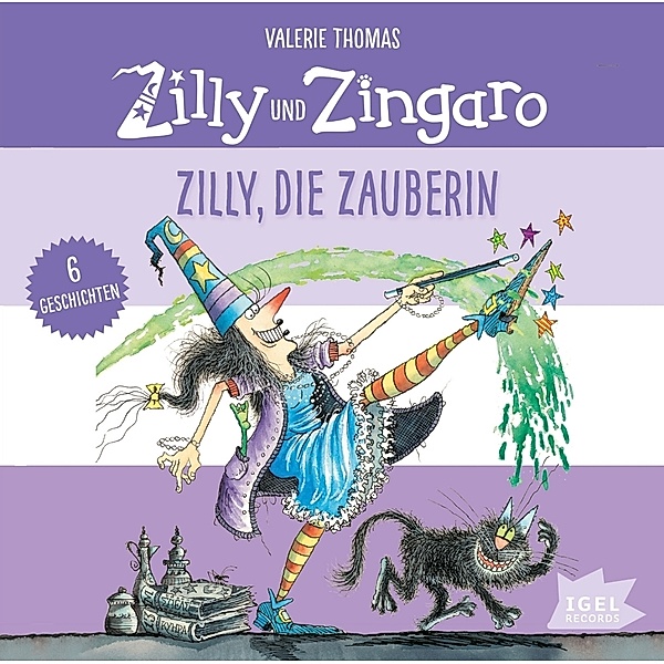 Zilly und Zingaro. Zilly, die Zauberin,1 Audio-CD, Valerie Thomas