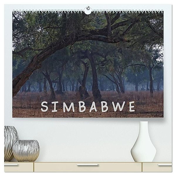 Zimbabwe (hochwertiger Premium Wandkalender 2024 DIN A2 quer), Kunstdruck in Hochglanz, Gerald Wolf