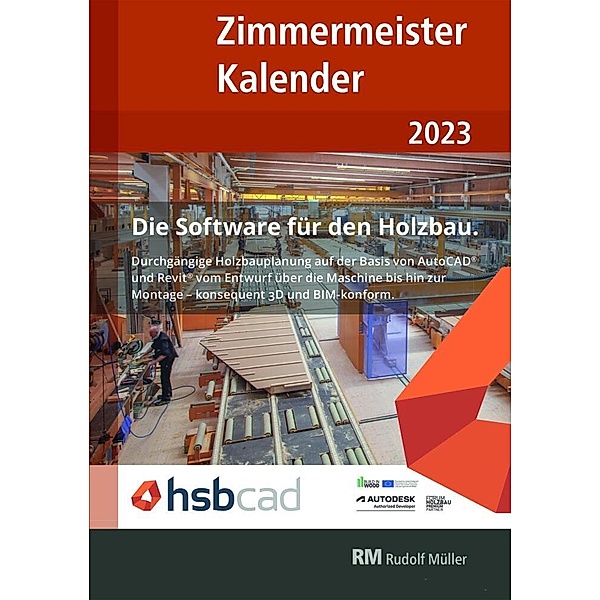 Zimmermeister Kalender 2023, Bruderverlag Ablbert Bruder GmbH & Co KG