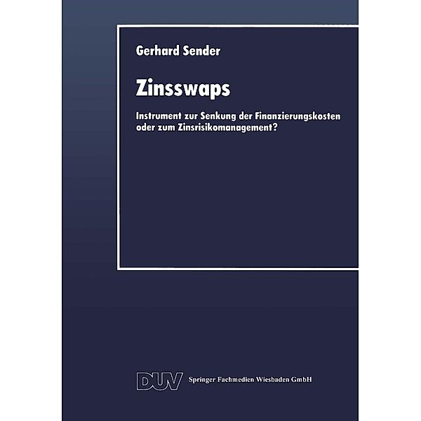 Zinsswaps / Integrierte Unternehmensführung