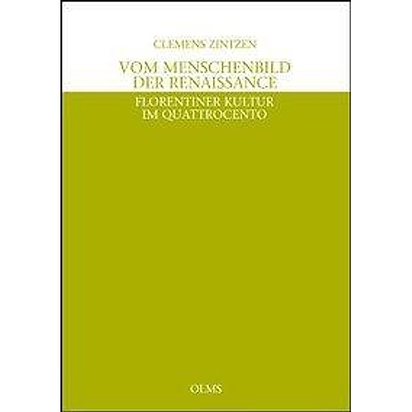 Zintzen, C: Vom Menschenbild der Renaissance, Clemens Zintzen