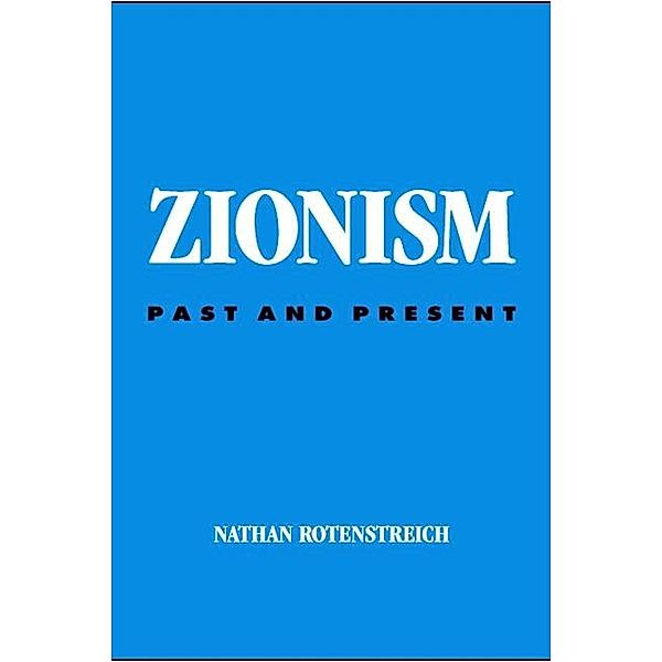 Zionism / SUNY series in Jewish Philosophy, Nathan Rotenstreich