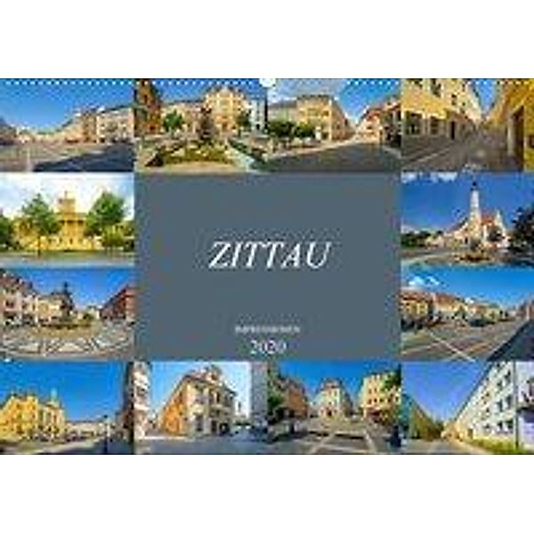 Zittau Impressionen (Wandkalender 2020 DIN A2 quer), Dirk Meutzner