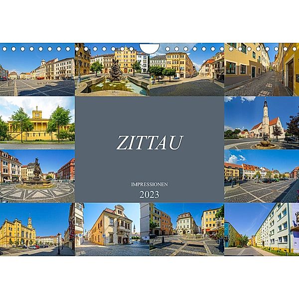 Zittau Impressionen (Wandkalender 2023 DIN A4 quer), Dirk Meutzner