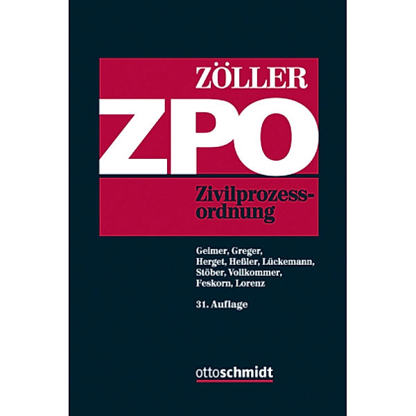 Zivilprozessordnung (ZPO), Kommentar, Richard Zöller