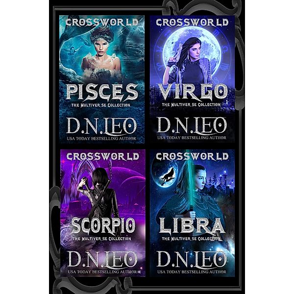 Zodiac Collection: Scorpio - Virgo - Pisces - Libra (The Multiverse Collection, #1), D. N. Leo