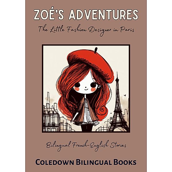 Zoé's Adventures The Little Fashion Designer in Paris: Bilingual French-English Stories, Coledown Bilingual Books