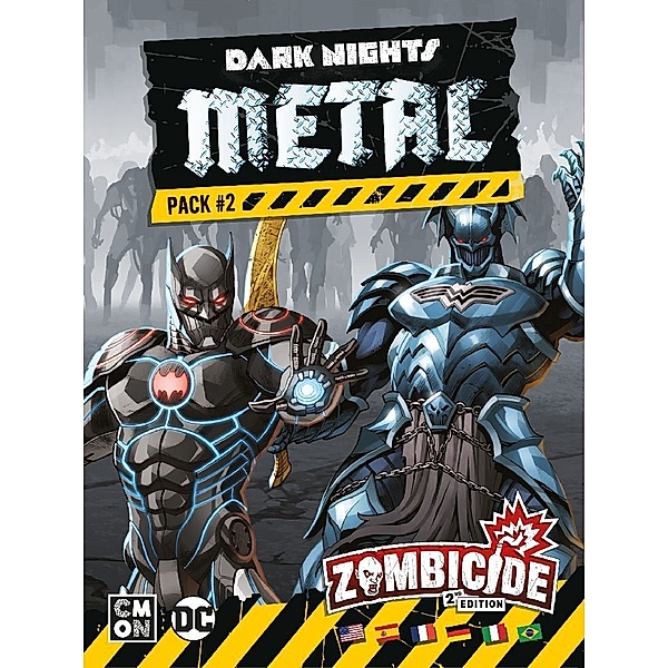Asmodee, Cool Mini or Not Zombicide 2. Edition - Dark Nights Metal Pack #2, Fel Barros, Fabio Tola