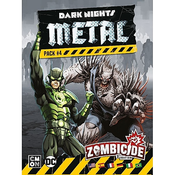 Asmodee, Cool Mini or Not Zombicide 2. Edition - Dark Nights Metal Pack #4, Fel Barros, Fabio Tola